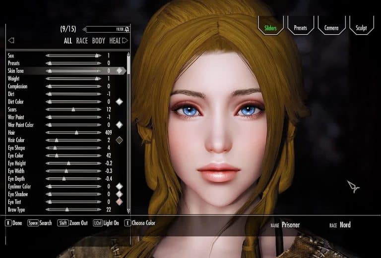 Nord Preset Belle | Skyrim Mod Download