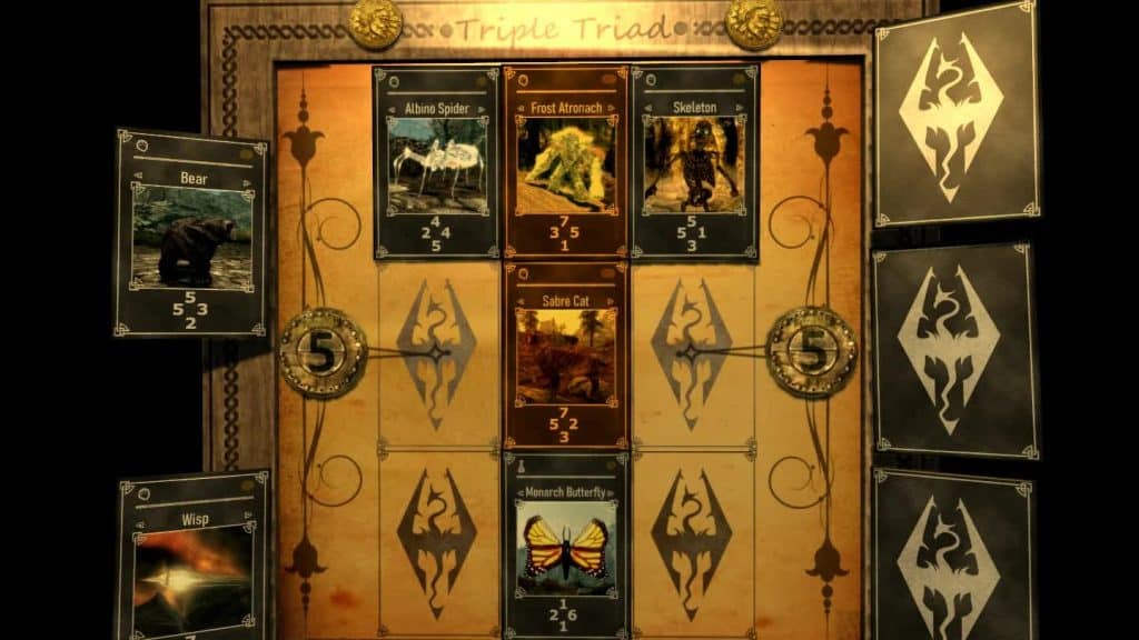 Triple Triad Card Game in Skyrim Skyrim Mod Download