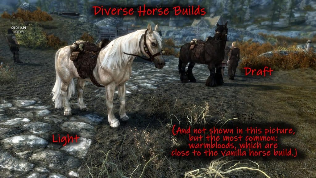 More Horses (Foals Herds Saddles and More) Skyrim Mod Download