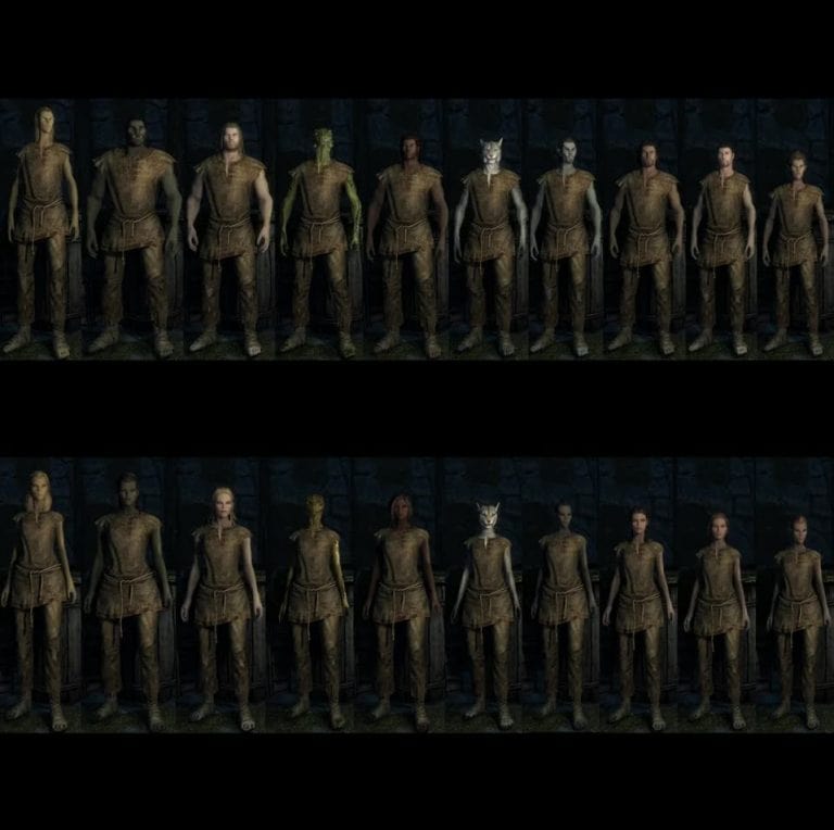 Racial Body Morphs Diverse body types and height by Race and Gender