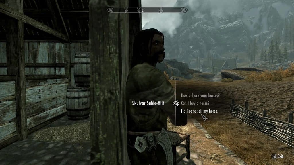 SYH Sell Your Horse(s) Skyrim Mod Download